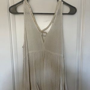 Flowy american eagle polka dot tank